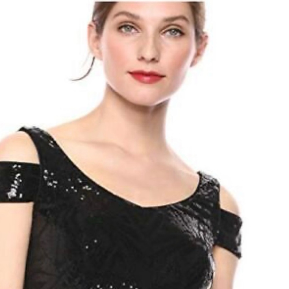 Calvin Klein Black Beaded Dress - Picture 2 of 5